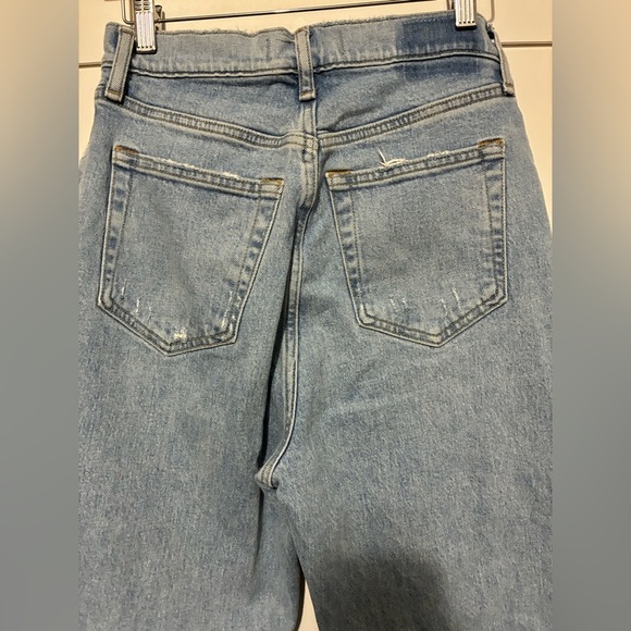 Abercrombie and fitch the dad high rise relaxed fit size 27/4S curve love - Picture 11 of 12